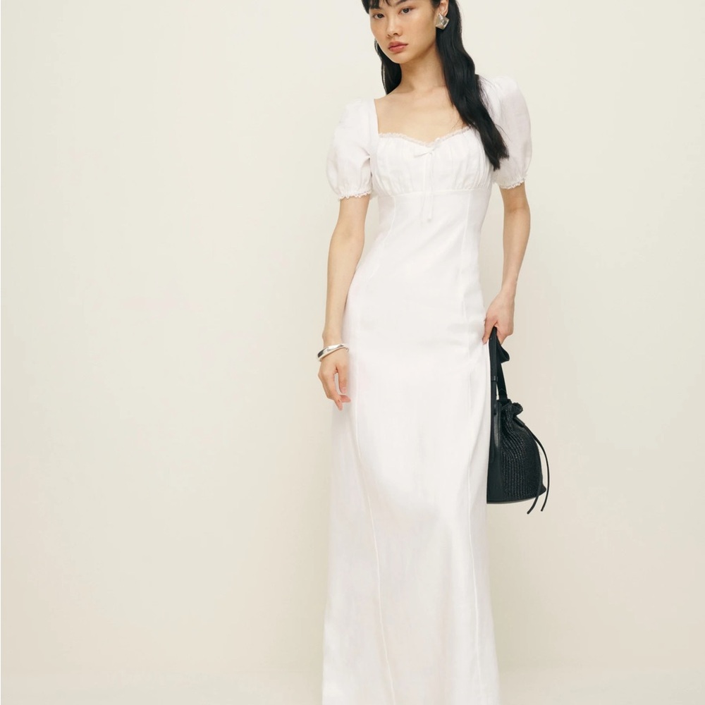 NWT Reformation Cherise Linen Dress